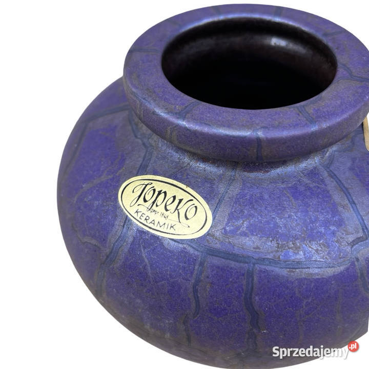 Ceramiczny mały wazon Jopeko Keramik Niemcy lata Warszawa