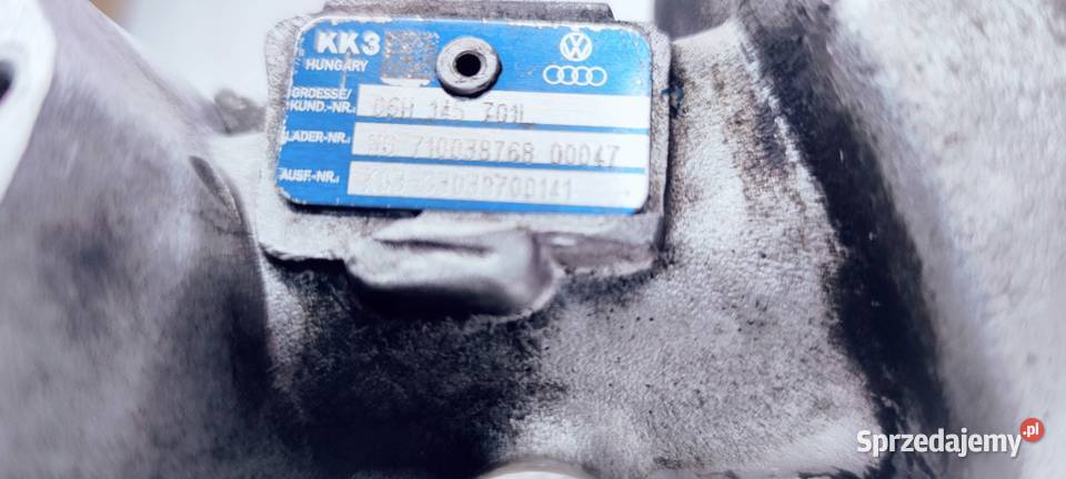 TURBOSPRĘŻARKA AUDI A4 B8 A5 18 TFSI 06H145701L Części samochodowe