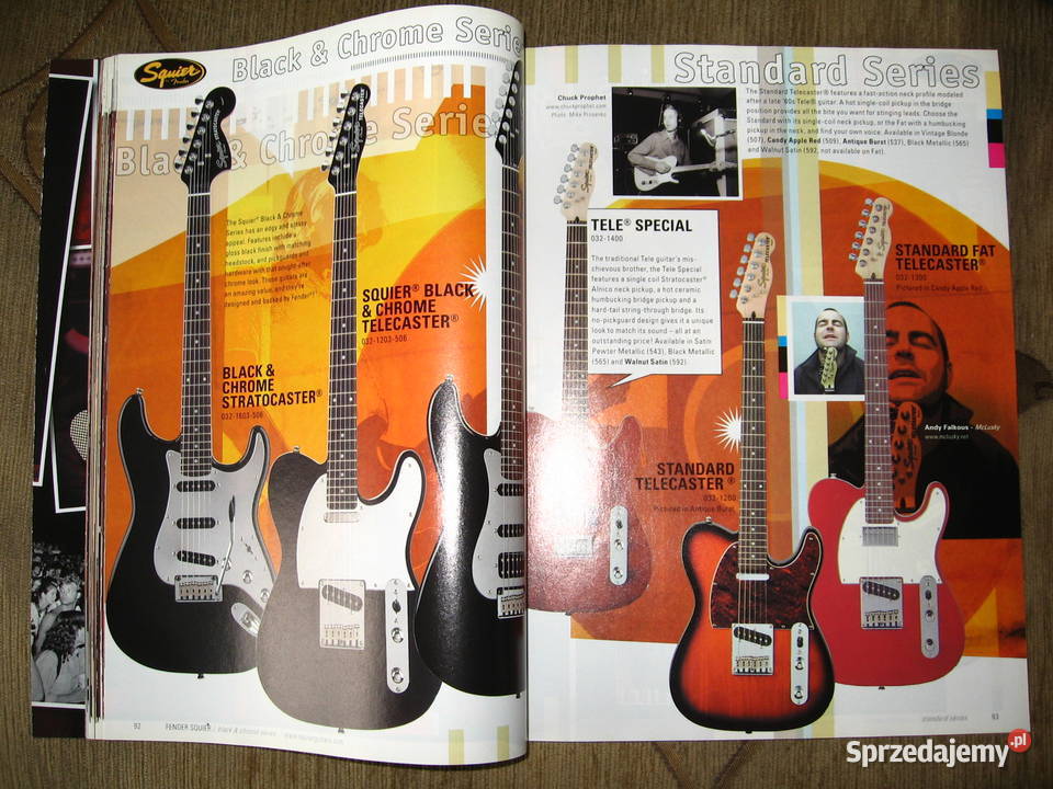 Fender Frontline 2005 katalog Fender Kępice