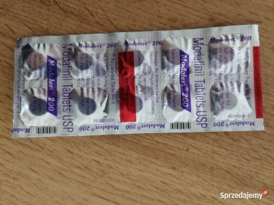 Modafinil 200 mg Pozostałe Zdrowie i Uroda Łódź