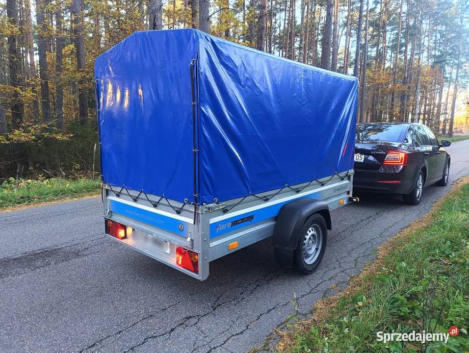 Przyczepka samochodowa lekka Faro Tractus Lipowa