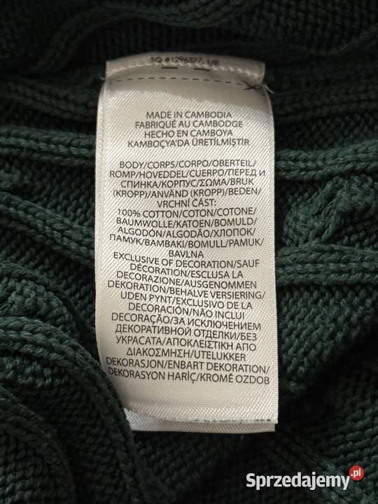 Sweter Polo Ralph Lauren M 100 bawełna długi świętokrzyskie