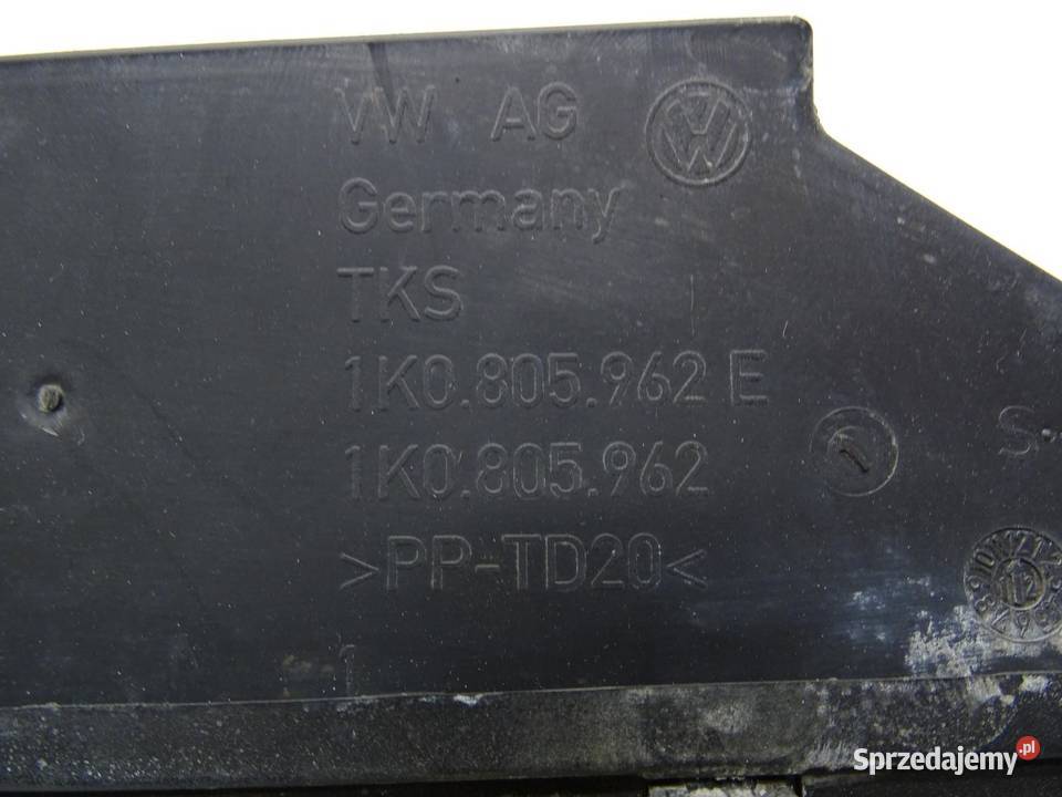 RURA DOLOT WLOT POWIETRZA 1K0805962E AUDI A3 8P