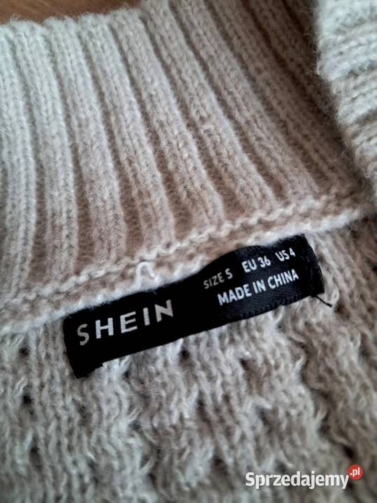 Krótki sweter damski vneck łódzkie Łódź