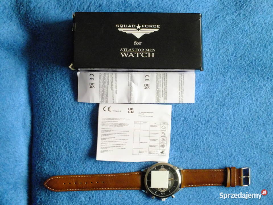 Sprzedam nowy męski zegarek na rękę Squad Force Gdańsk