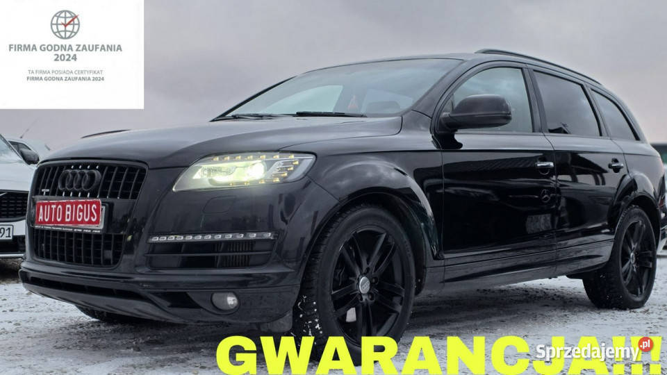 Audi Q7 Xenon Climatronic Duża Navi 7 osobowy S Q7 Lębork