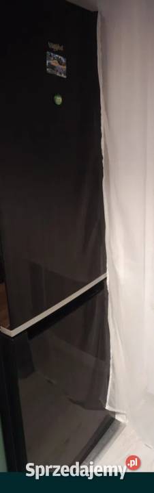 Okazja Czarna Lodówka Whirlpool Total NoFrost 60cm