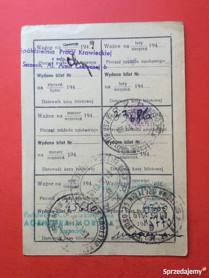397 PKP Zaświadczenie Szczecin