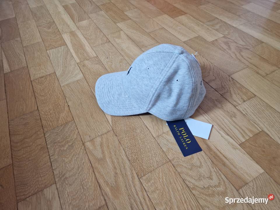 Nowa szara czapka z daszkiem Polo Ralph Lauren z Bibice sprzedam