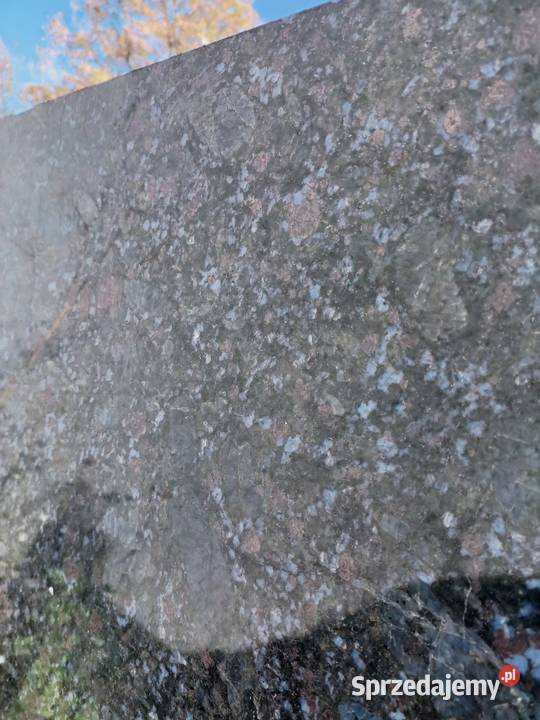 Parapet schody nagrobki granitowe Strzelce Opolskie sprzedam