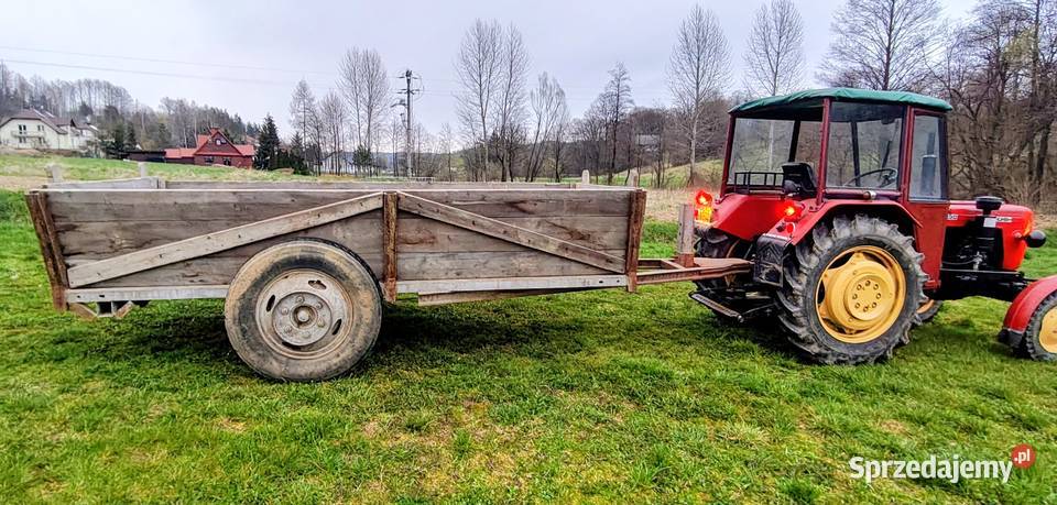 Przyczepka leśna Kołówka do traktora Błażowa