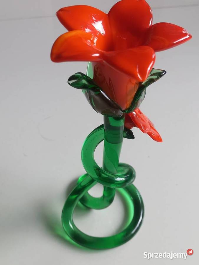 Świecznik Tulipan Murano style Świeczniki Toruń