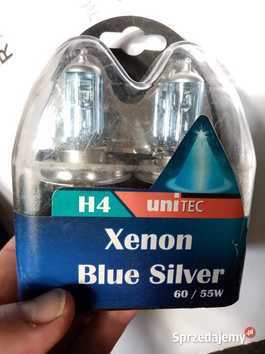 żarówki nowe xenon h 4 unitec plus zapasowa