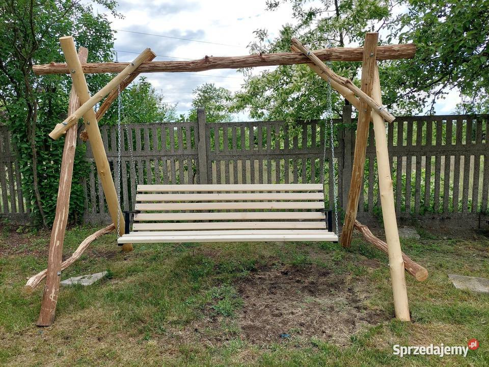 Huśtawka ogrodowa drewniana Częstochowa