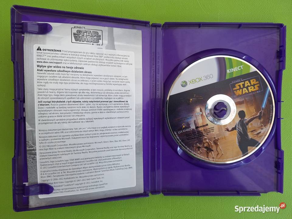 Gra wideo Kinect Star Wars na konsolę Xbox 360 Warszawa