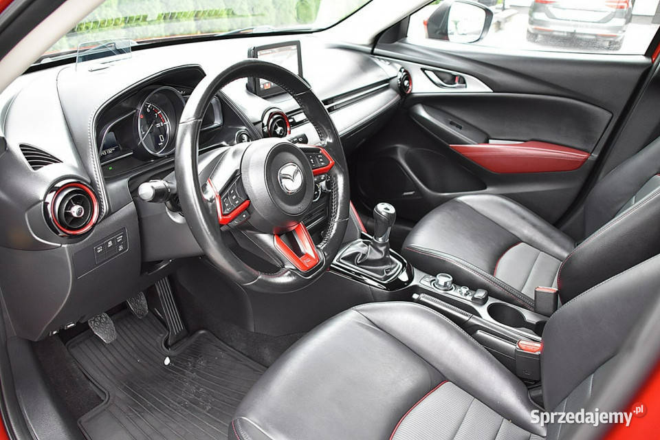 Mazda CX3 20 120 Półskóra Hud Navi Kamera Ful Nowe Kucice