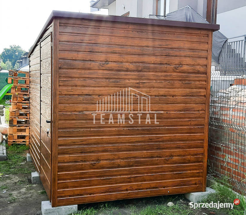 SCHOWEK DOMEK OGRODOWY 3m x 25m spad w lewo Wrocław