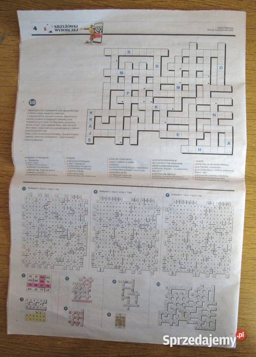 Krzyżówki Wyborczej Gazeta Wyborcza lubelskie Parczew