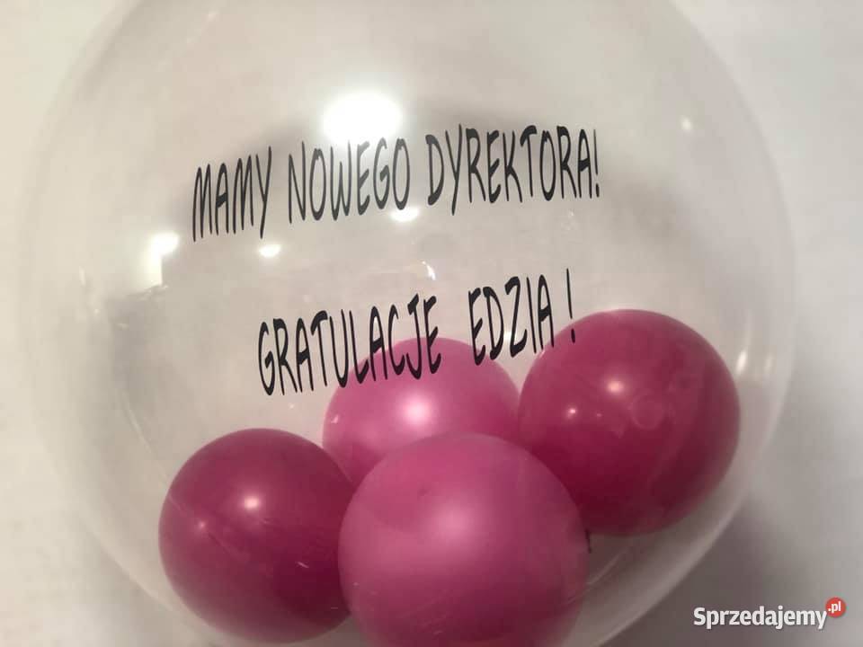 balon z własnym napisem 1 sztuki śląskie Katowice