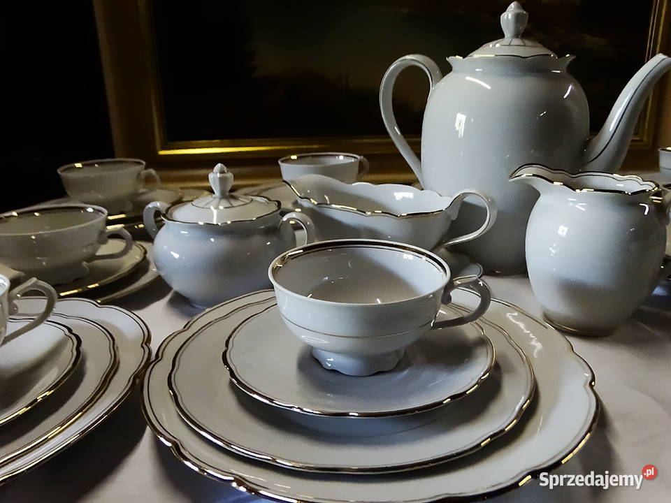 Zestaw porcelany Baruther Bavaria vintage z Biłgoraj