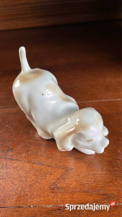 Figurka psa Szczeniaczka W czasie zabawy Bez Gdańsk