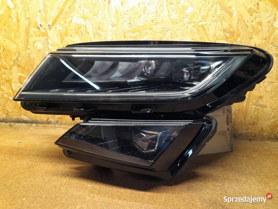 SKODA KODIAQ FULL LED LAMPA PRZEDNIA LEWA osobowe Lampy przednie zachodniopomorskie Goleniów
