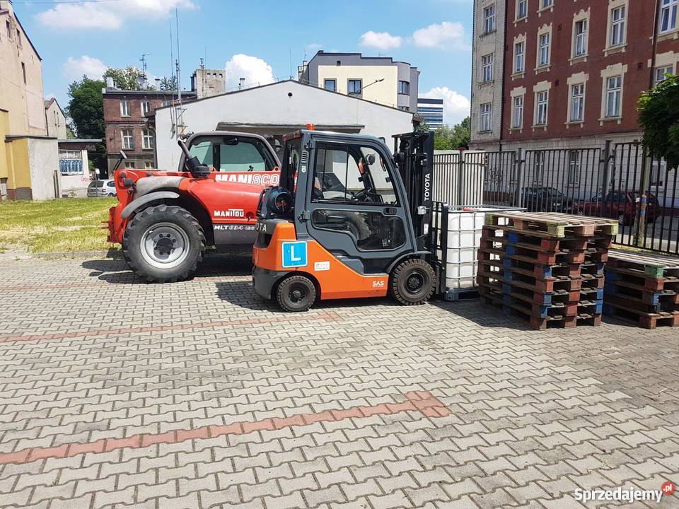 Kurs na wózki widłowe Katowice
