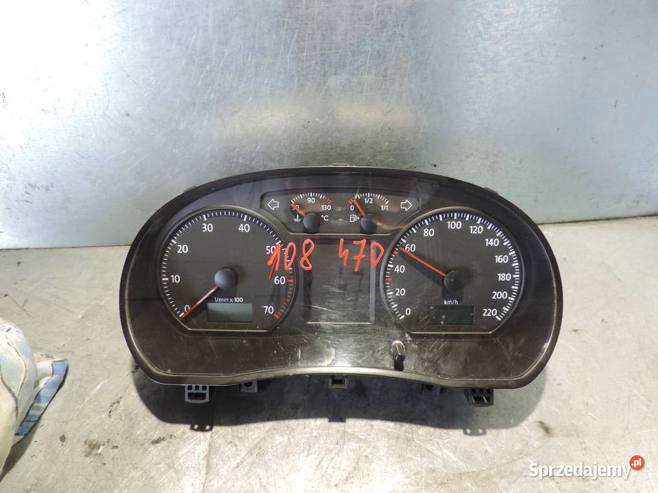 LICZNIK VW POLO IV 9N FL 12 12V 6Q0920804 osobowe małopolskie Nowy Sącz sprzedam