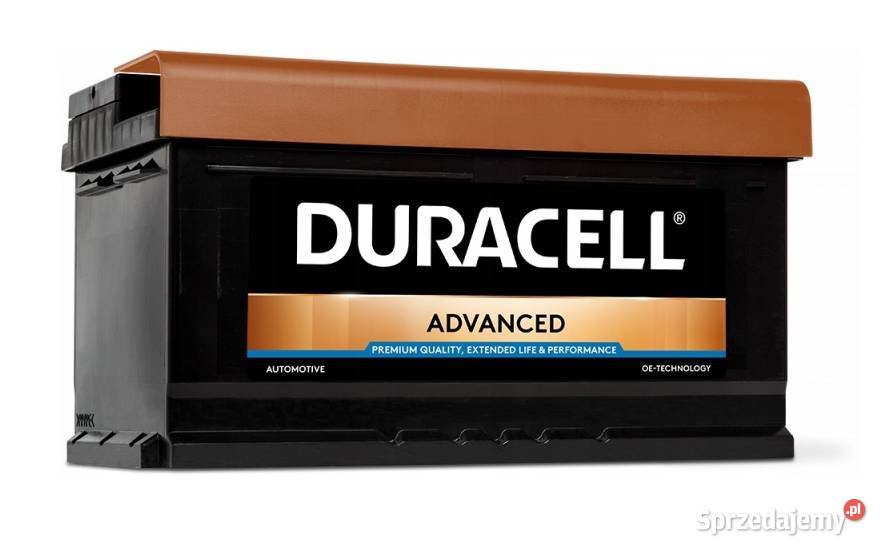 Akumulator Duracell Advanced 12V 80Ah Wrocław