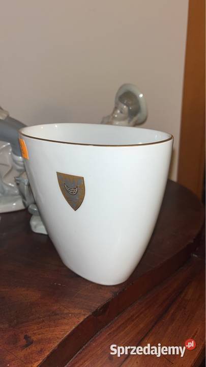KPM Berlin Wazon biała porcelana Gdańsk