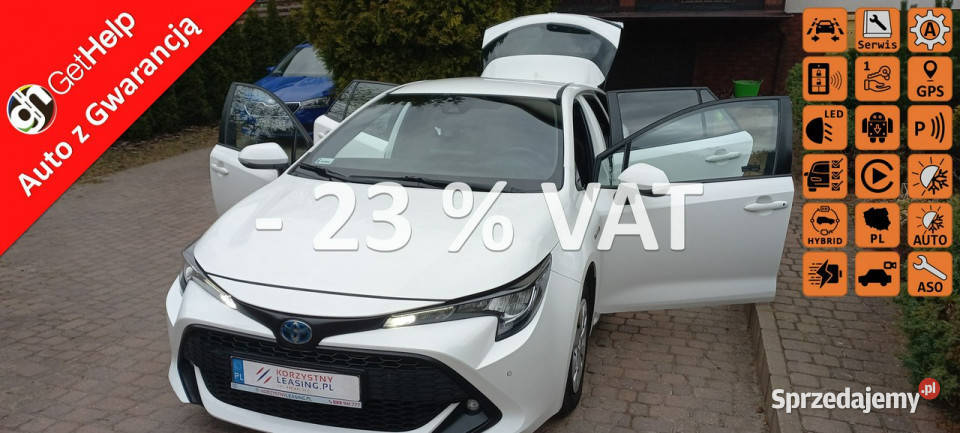 Toyota Corolla 51 netto FV23 Kamera Cofania pomorskie Gdańsk