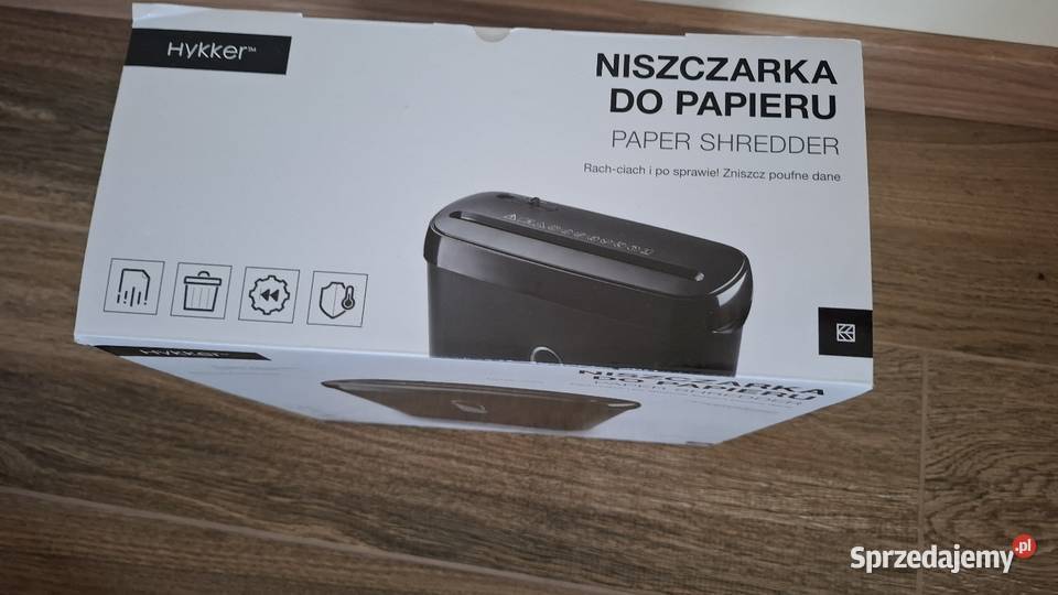 Niszczarka do papieru Biuro Wejherowo