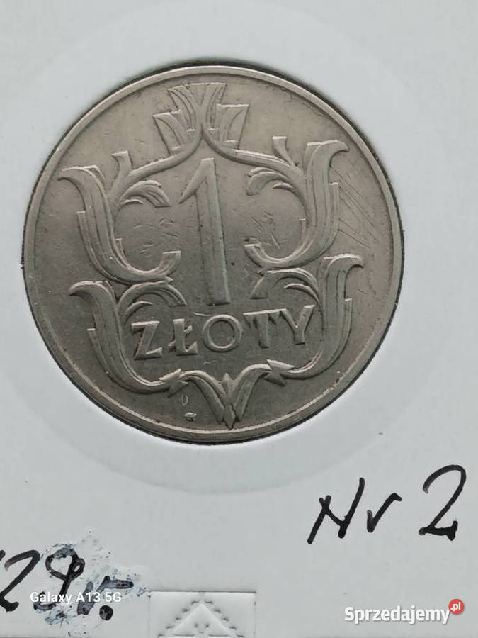 1 Złoty 1929 r 2 Konin