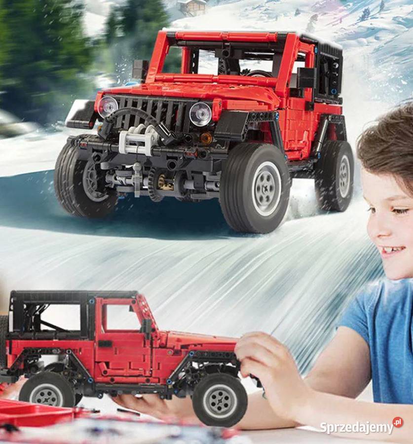 Klocki JEEP WRANGLER RUBICON 1287klocków