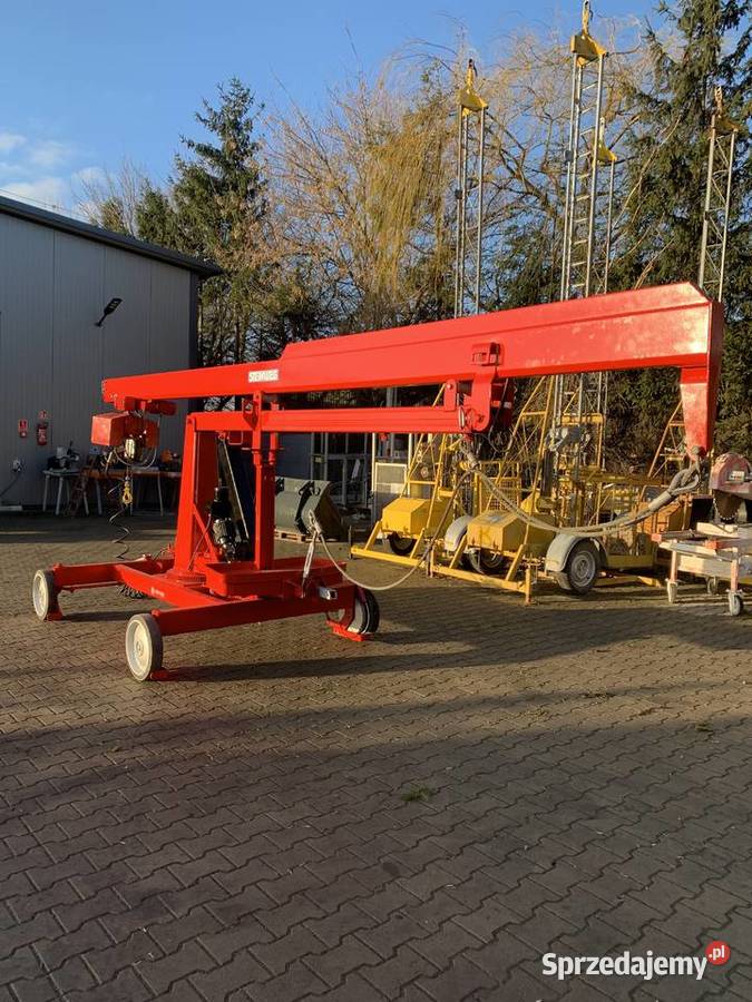 Dźwig Steinweg MK4005 minikran wciągarka Ślesin
