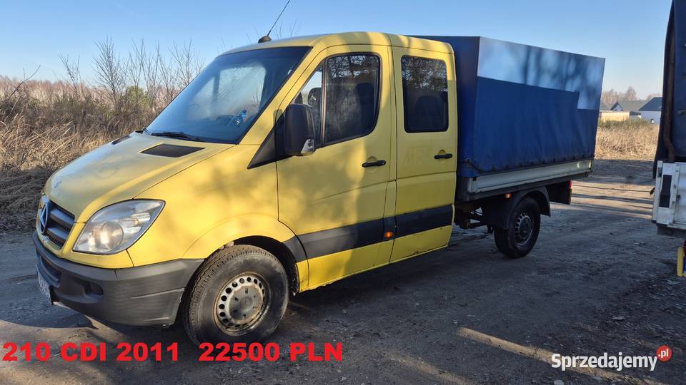 MERCEDES SPRINTER 313 CDI DOKA 7 osob 2004 Częstochowa