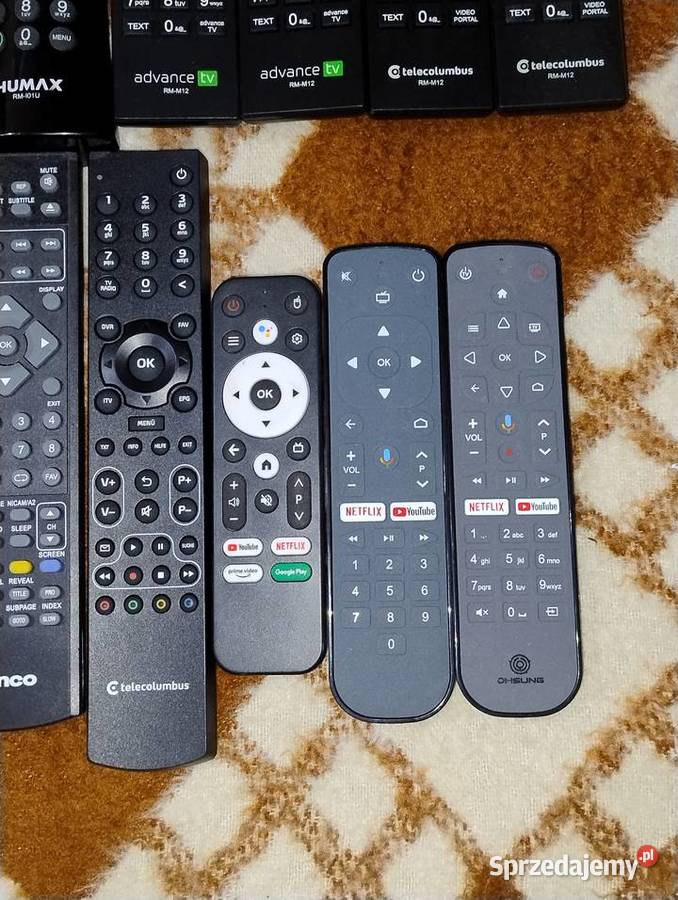 Piloty TVDecodery Sztukę 20
