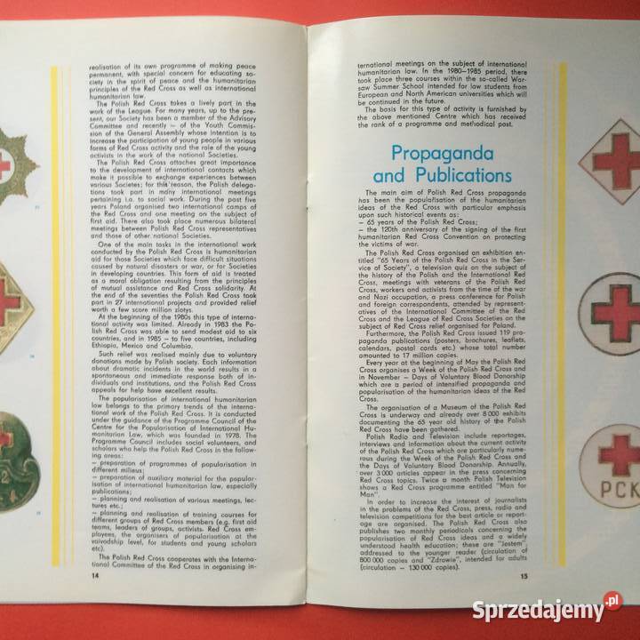 1981 Czerwony Krzyż Raport Szczecin