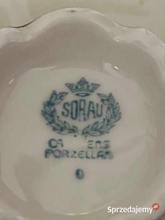 Sorau Carstens serwis Kawa Herbata ecru Drawsko Pomorskie sprzedam