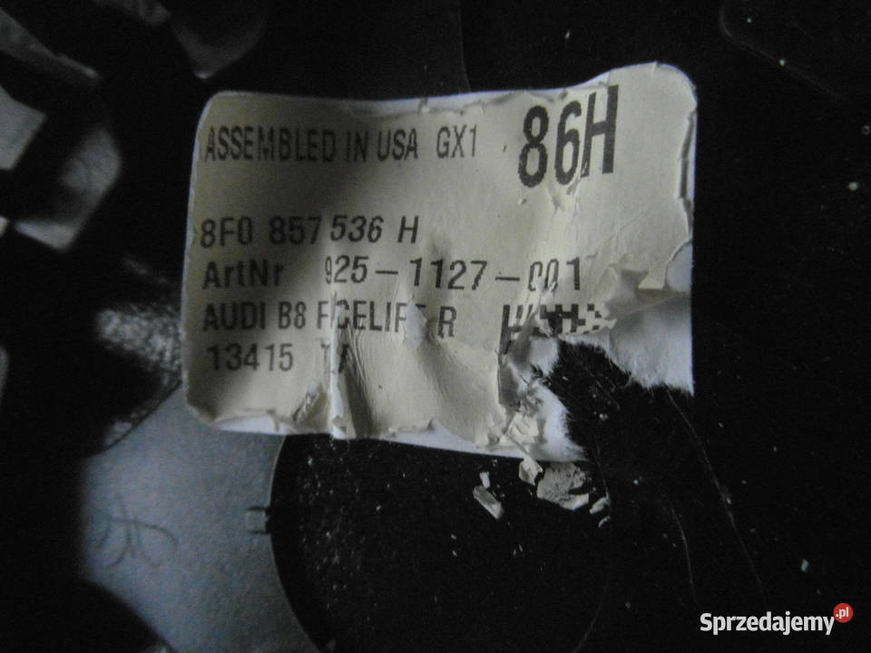 lusterko fotochrom skoda audi a3 a4 s4 a5 A6 sprzedam