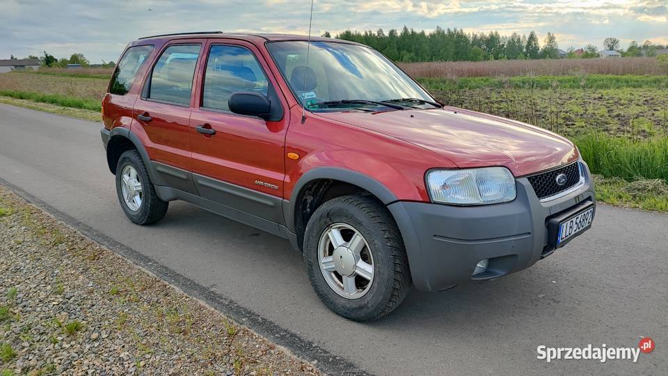 Ford Maverick 20 LPG 4x4 Rok produkcji 2001 lubelskie Lubartów