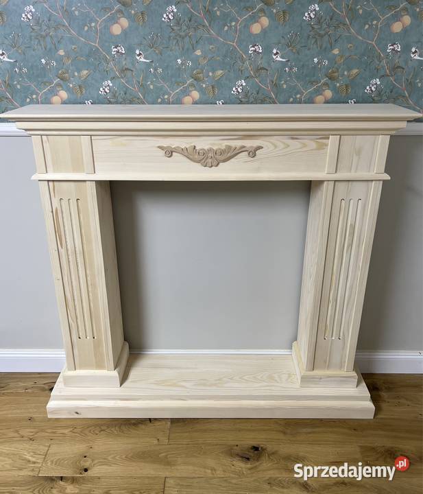 Drewniana atrapa kominka portal kominkowy sprzedam