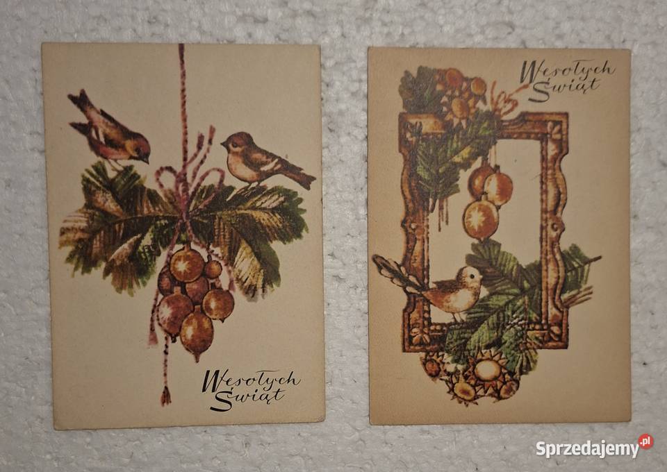pocztówki świąteczne Maria Uszacka