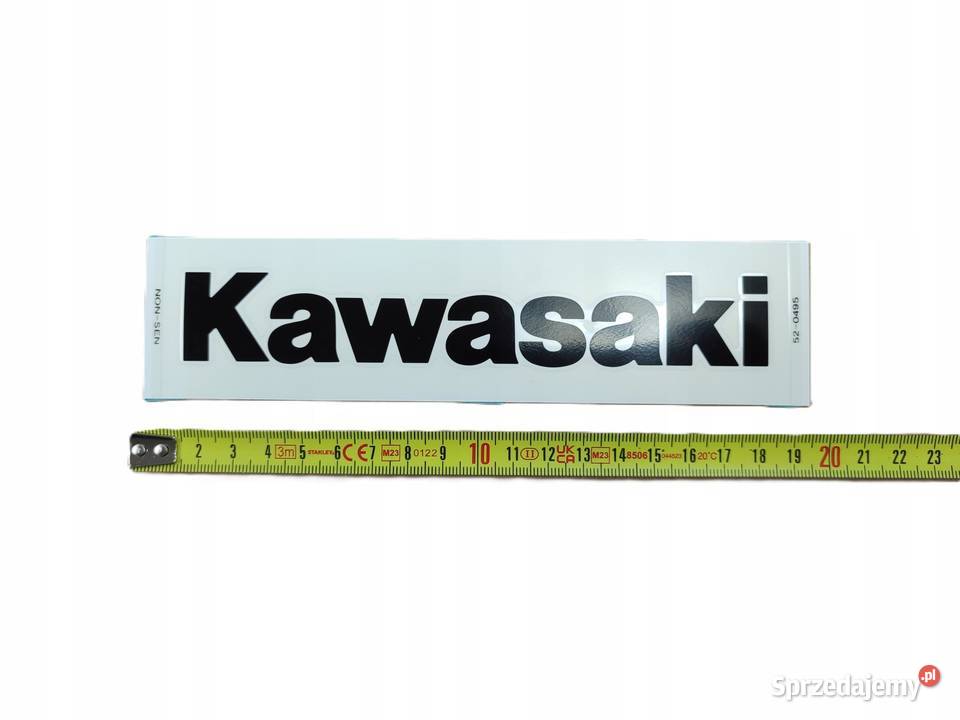 NAKLEJKA EMBLEMAT NA BAK KAWASAKI ZR750LCF Z750