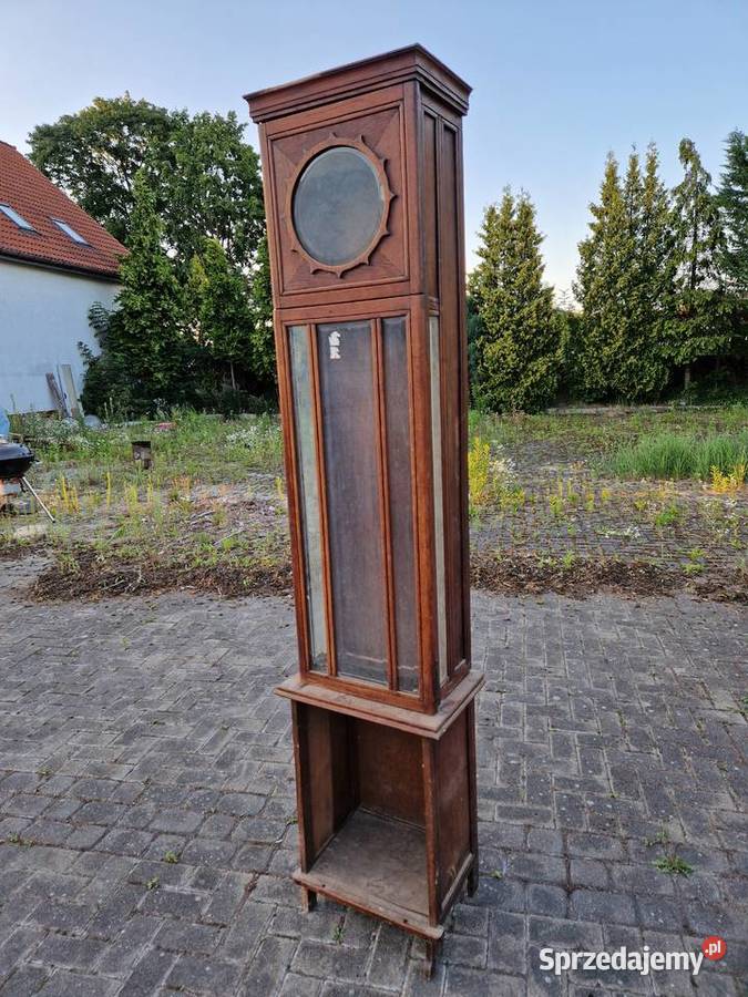 Stara obudowa zegara antyk Szczecinek