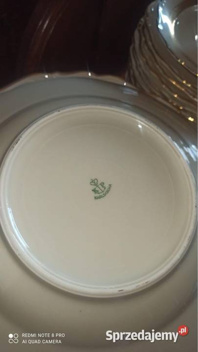 Filiżanka z talerzykiem deserowym Karskrona Gdańsk