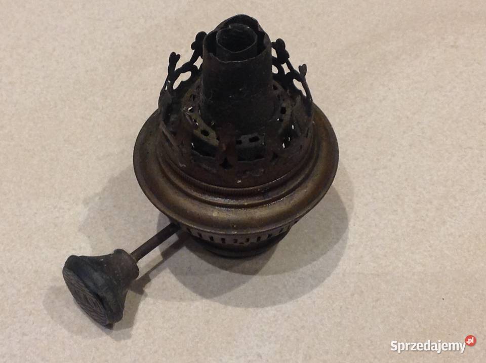 Brener Mosiężny Stary Sygnowany