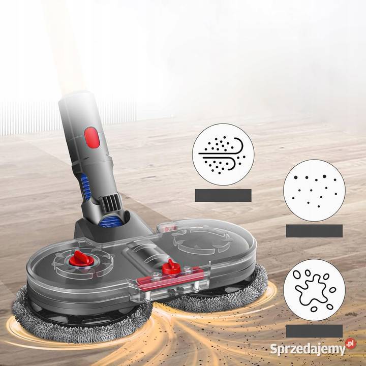 Zestaw Mopujący z Filtrami do Odkurzaczy Dyson Ludźmierz sprzedam