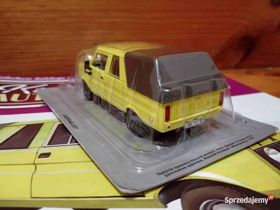 TARPAN 237 deagostini kultowe auta PRL model Warszawa