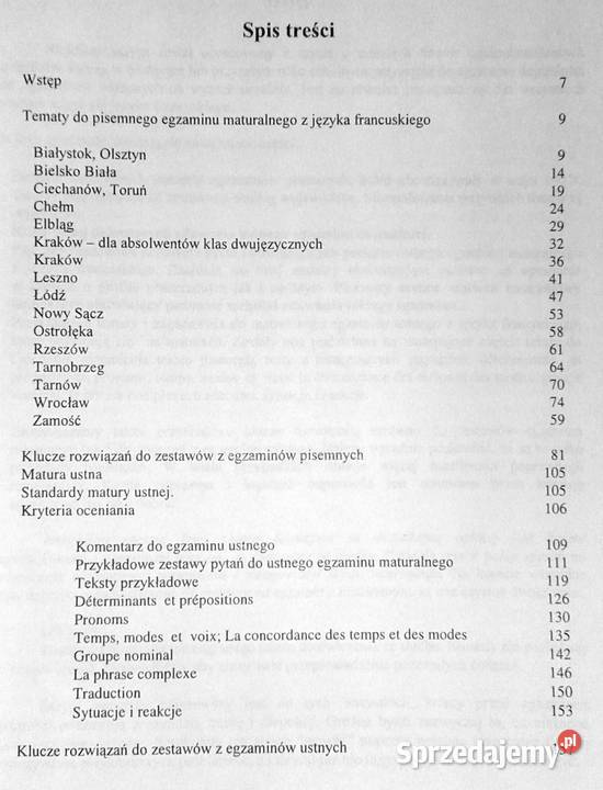 Tematy i zagadnienia maturalne z języka miękka lubelskie Chełm